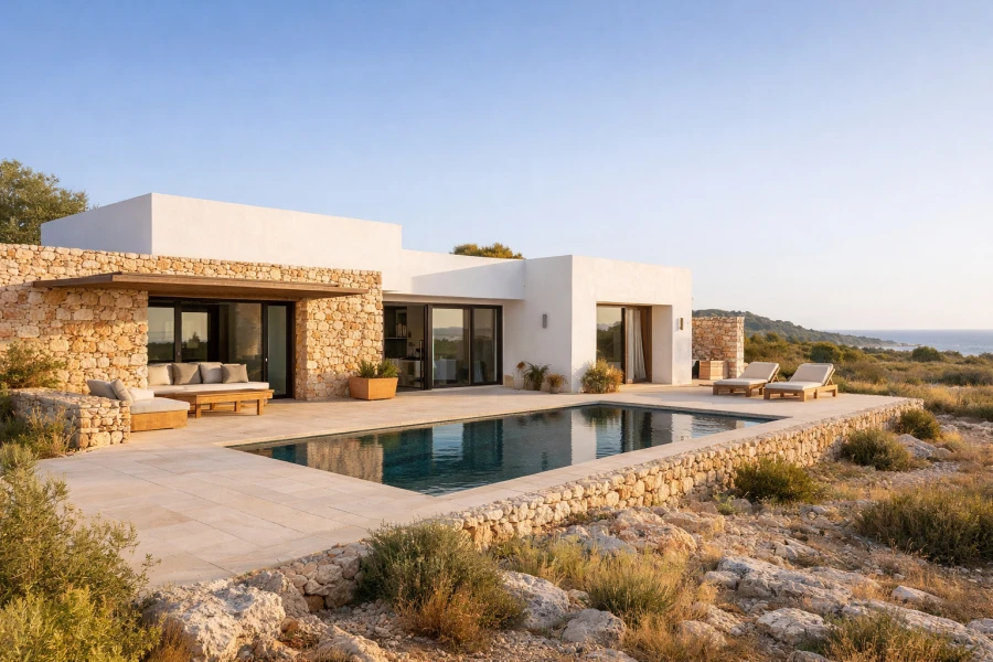Arquitectura sostenible en Menorca: diseñar con el clima, el paisaje y las personas